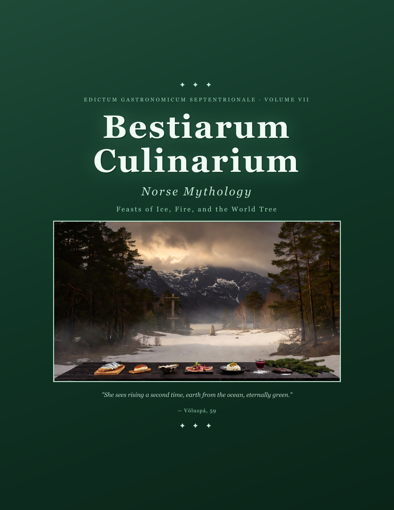 Bestiarum Culinarium — Norse Mythology cover