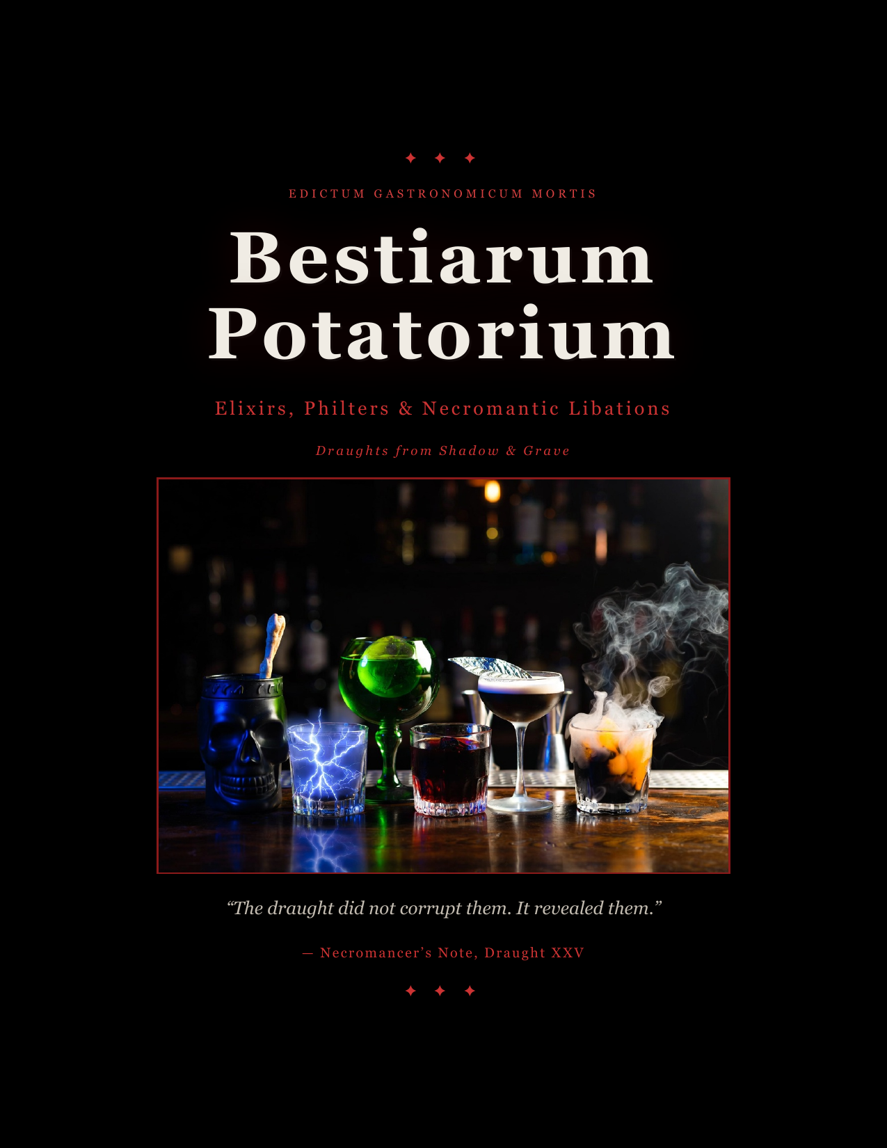 Bestiarum Potatorium cover