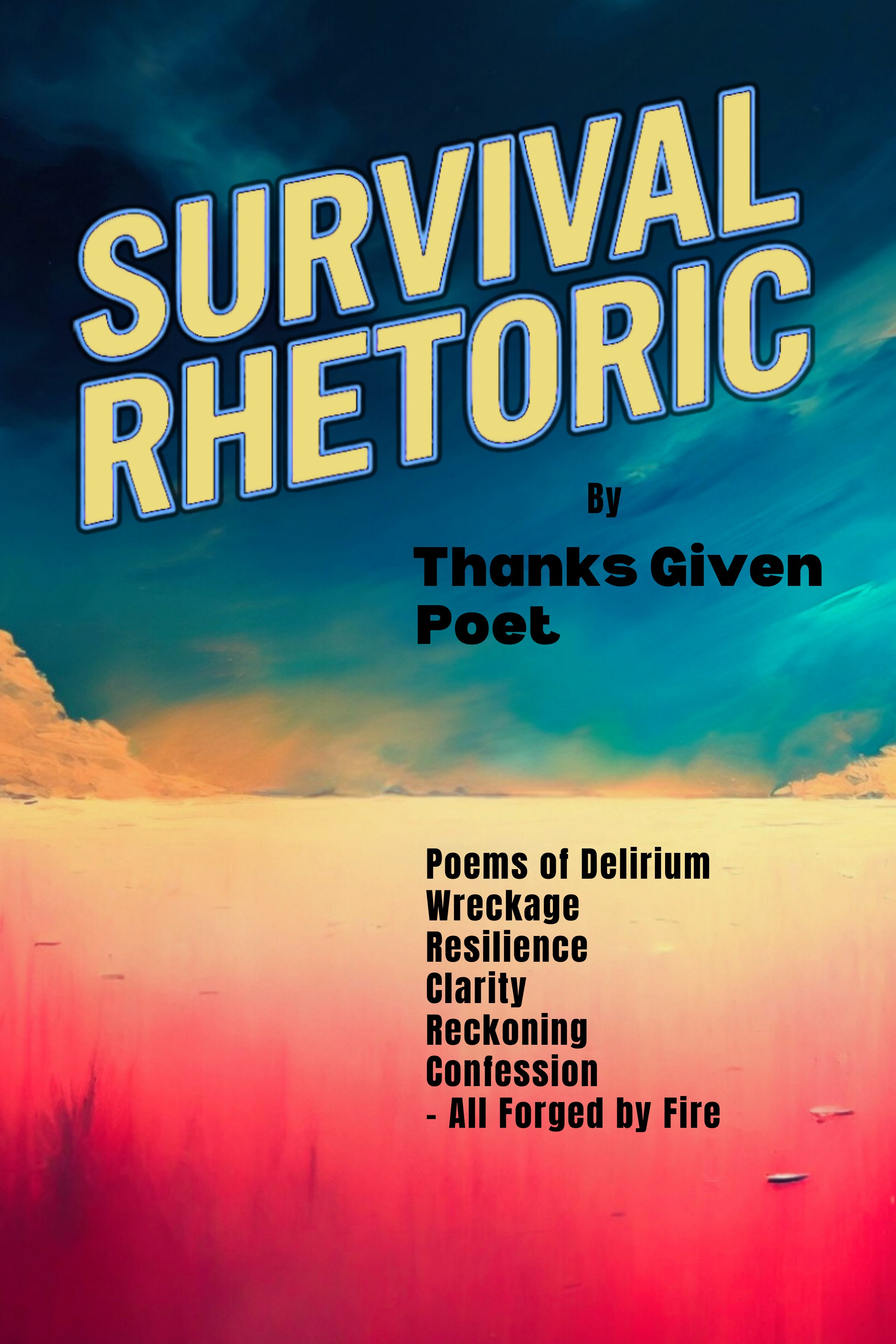 Survival Rhetoric — book cover by TGP