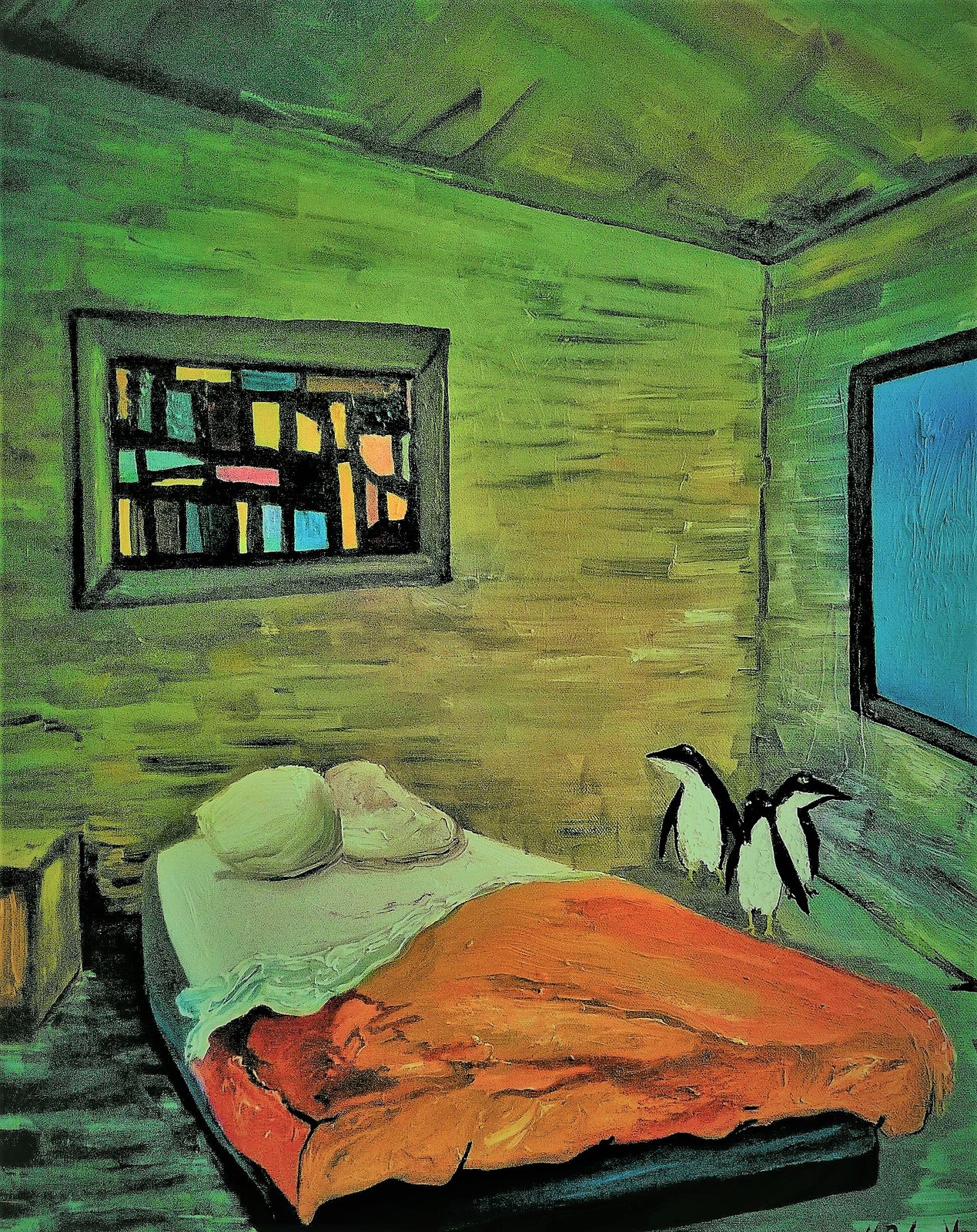 Penguins in the Bedroom