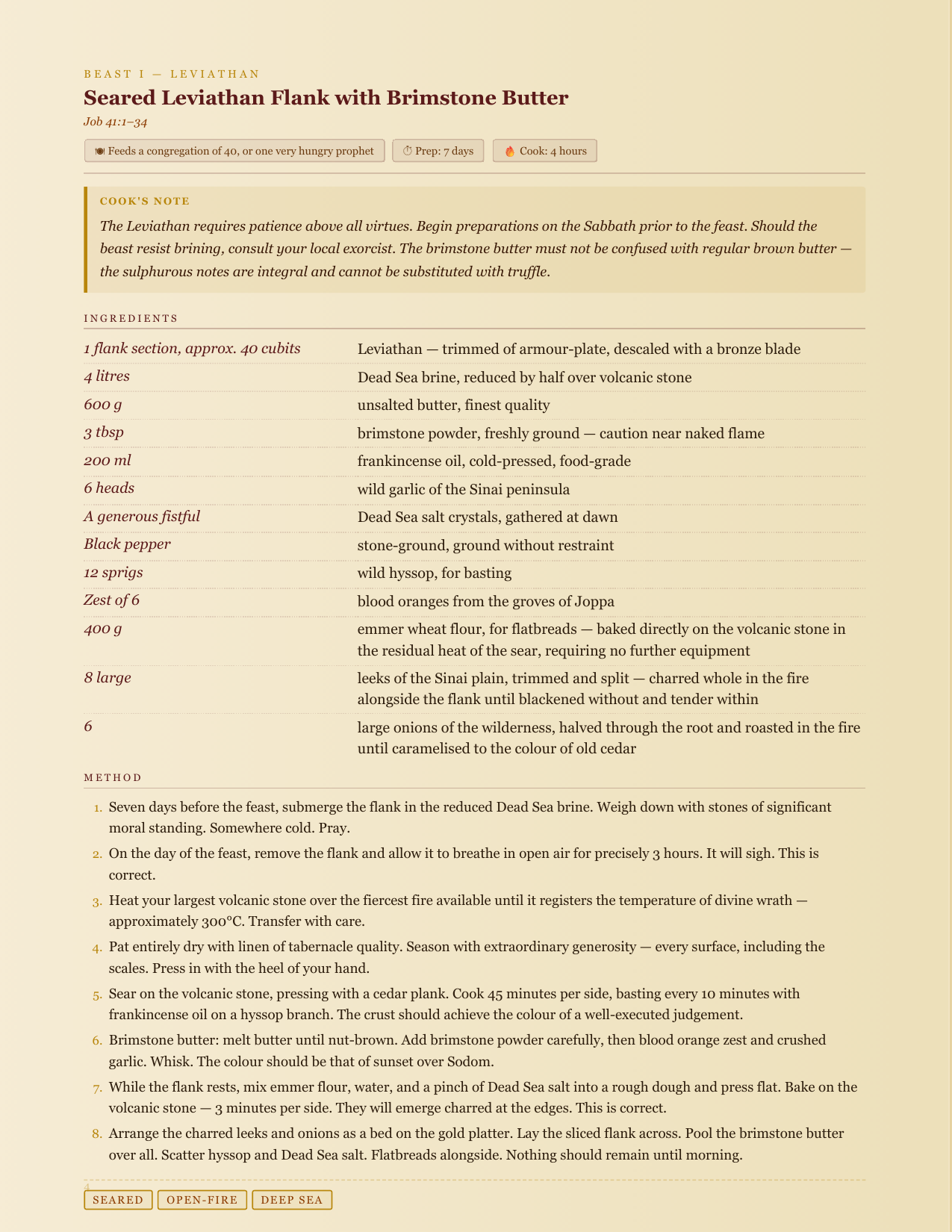 Sacred Feasts of Scripture — sneak peek page 1